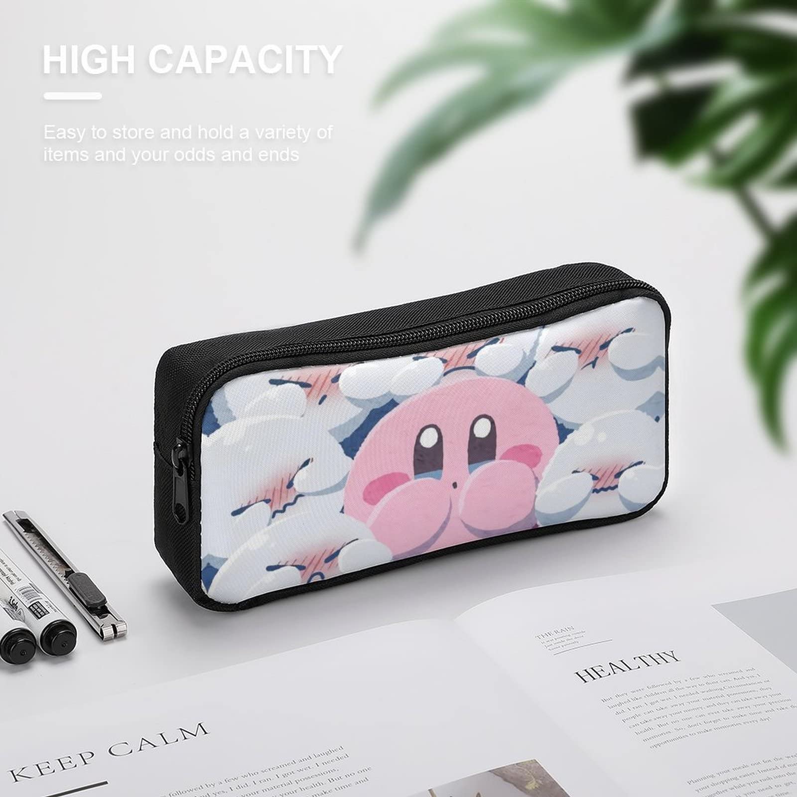 Amazon.co.jp: 星のカービィ 筆箱 シンプル ペンケース おしゃれ ふで